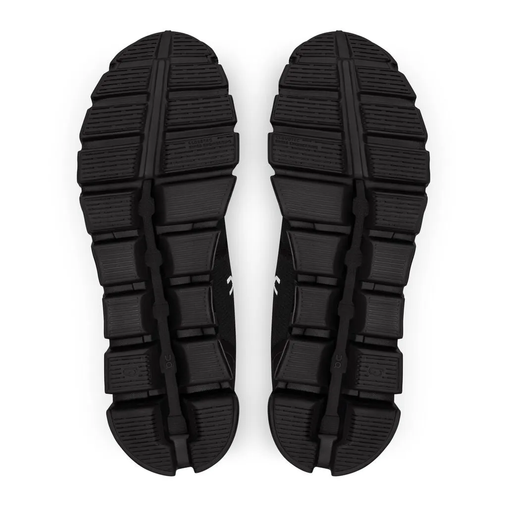 Men's On Cloud 5 Waterproof Color: All Black