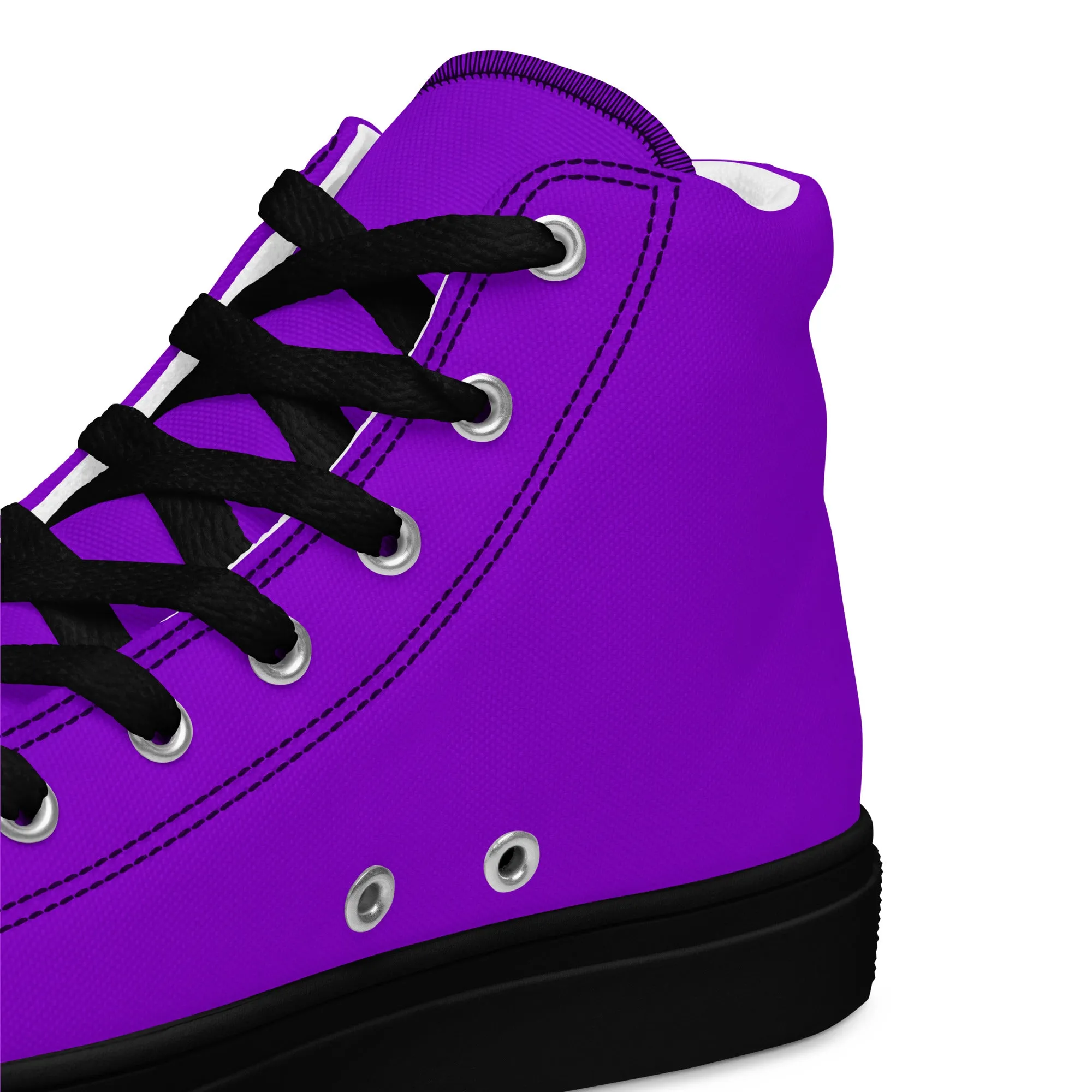 Men's Purple High Top Shoes