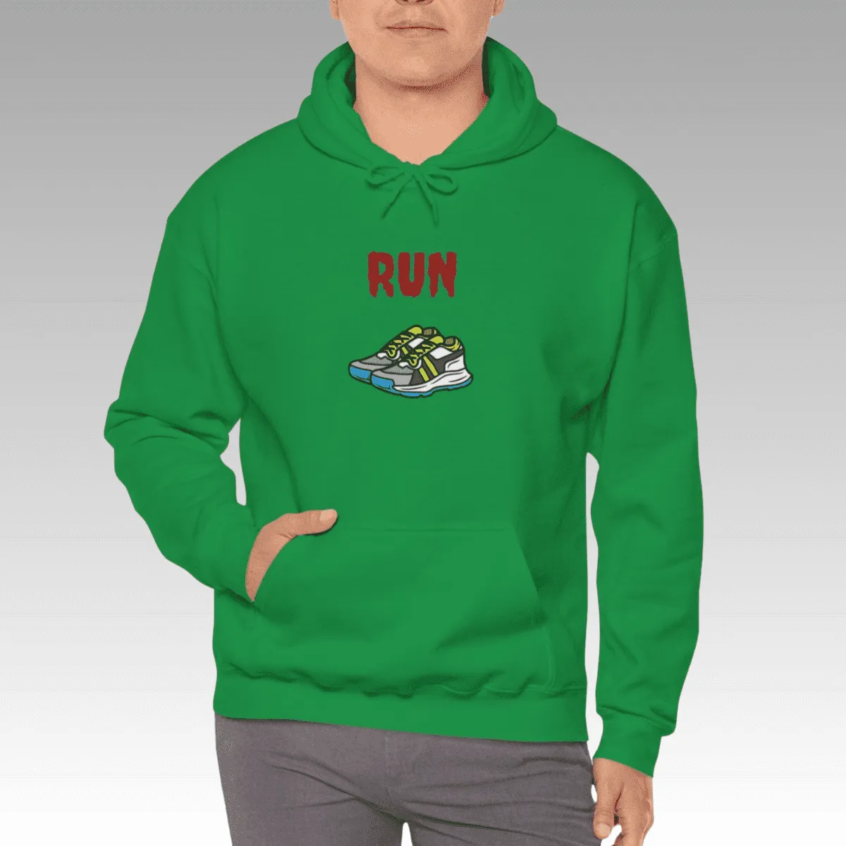 Men's Running Theme Hoodie