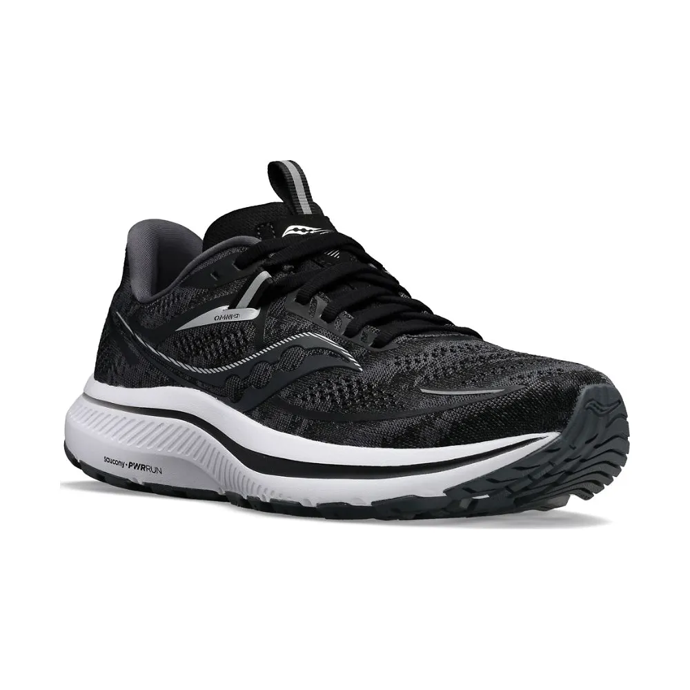 Men's Saucony Omni 21 Color: Black | White