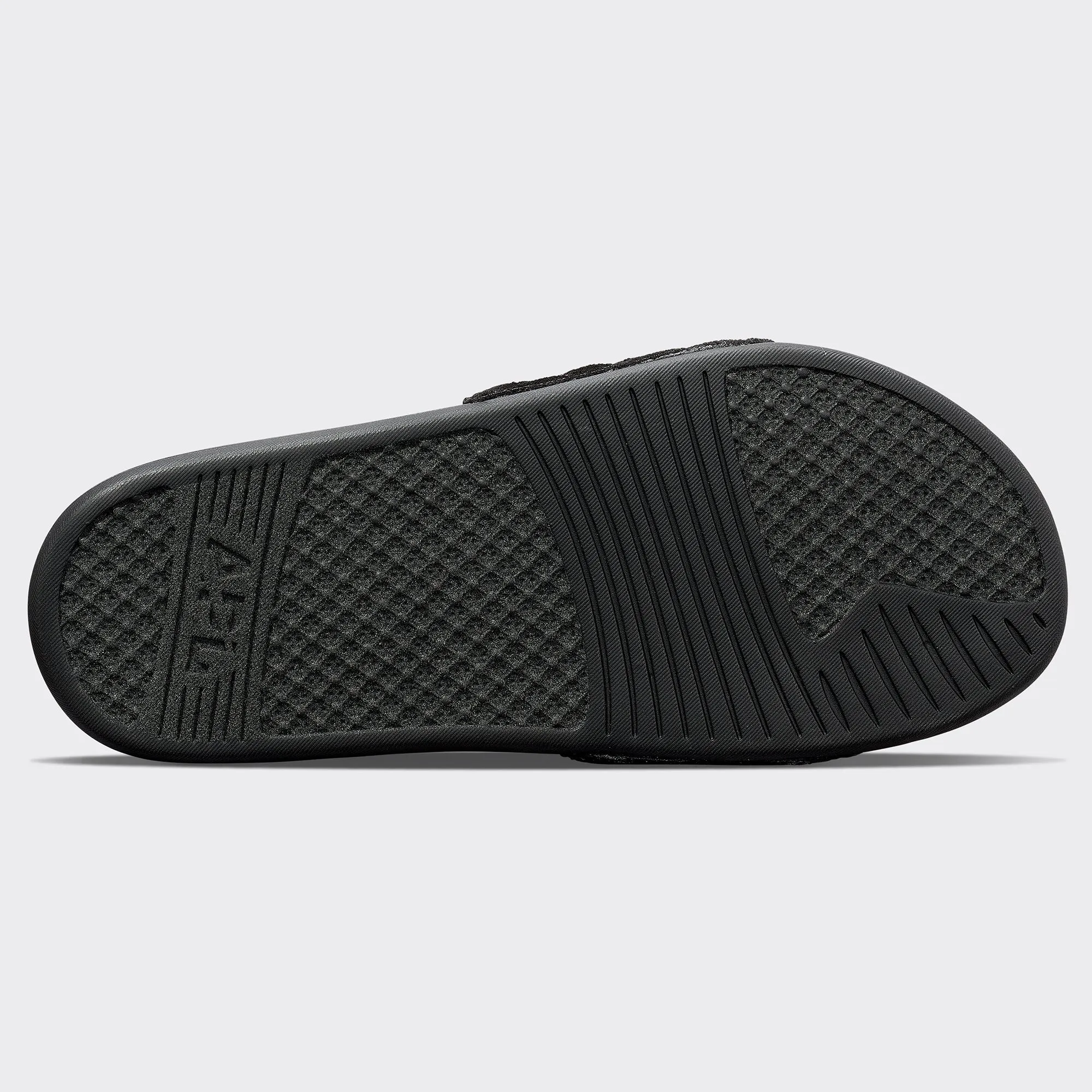 Men's Suede Lusso Slide Black