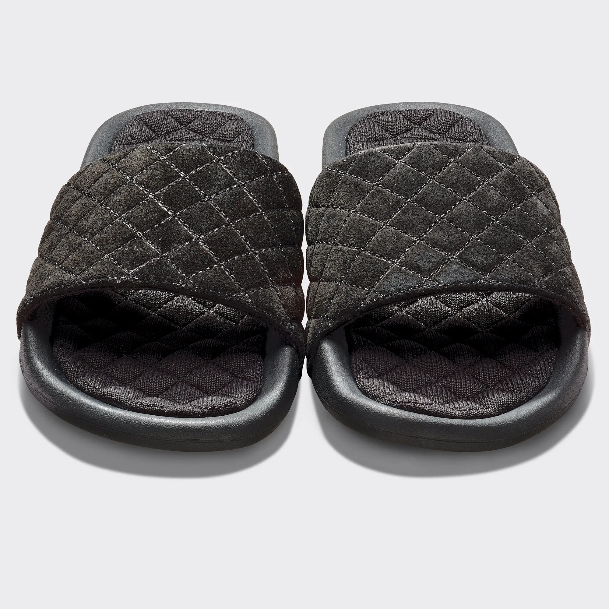 Men's Suede Lusso Slide Black