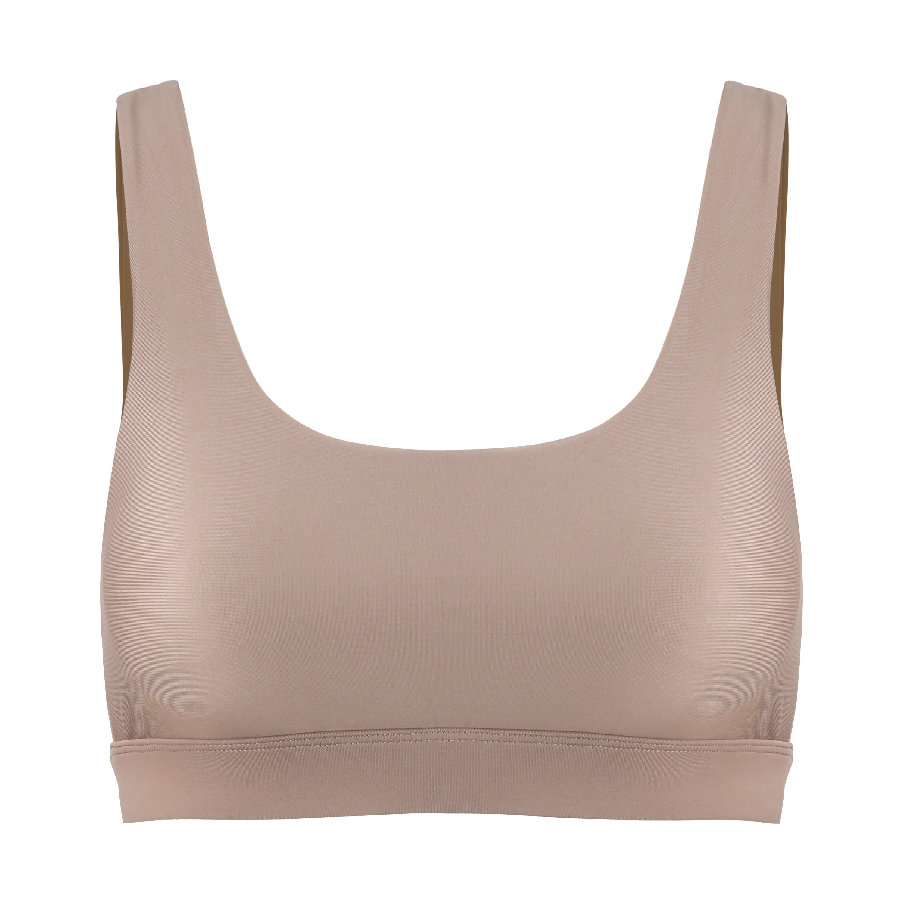 Mera Classic Sports Bra | Recycled Nylon | Sand