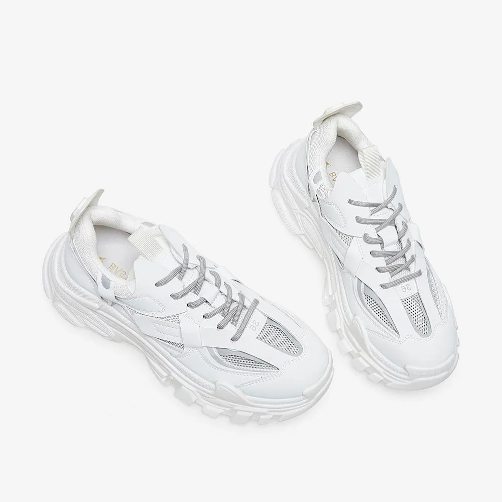 Mesh Breathable Platform Sneakers