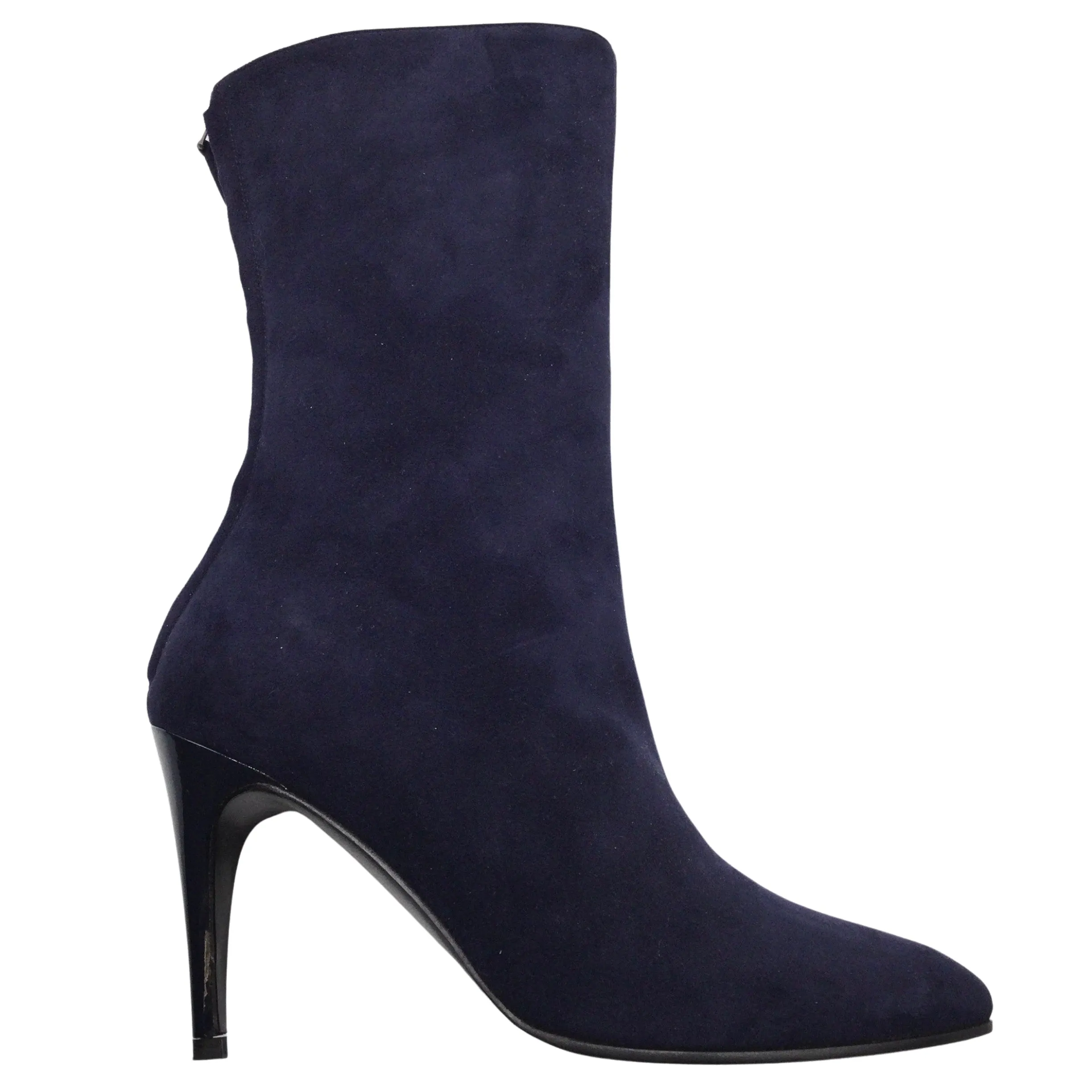 Michel Vivien Navy Blue Cole Boots/Booties