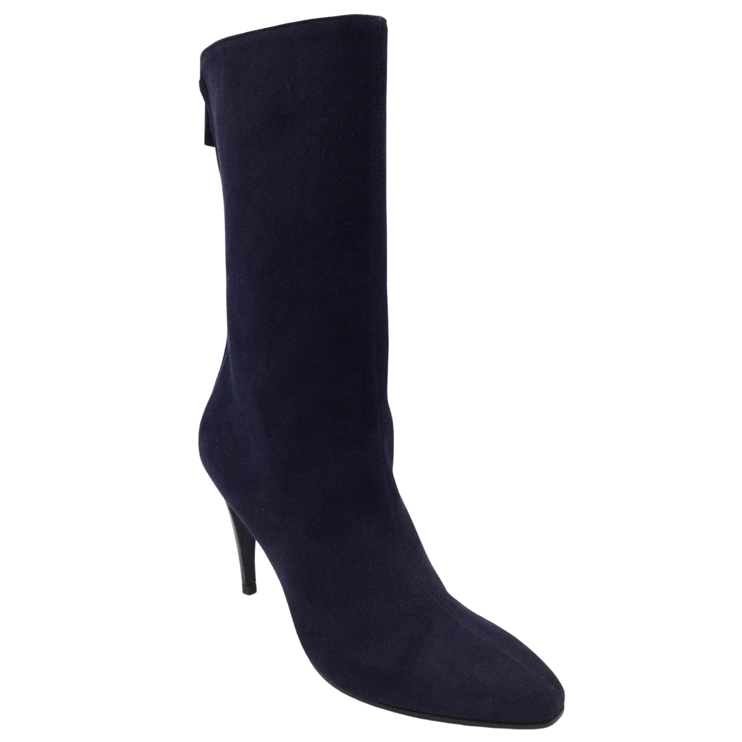 Michel Vivien Navy Blue Cole Boots/Booties