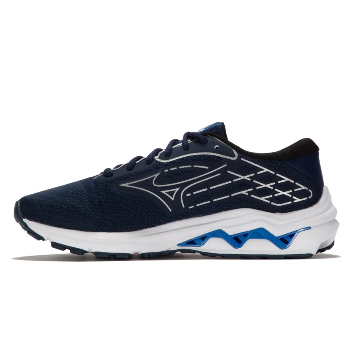 Mizuno Wave Equate 8 Mens | Pageant Blue/white/silver