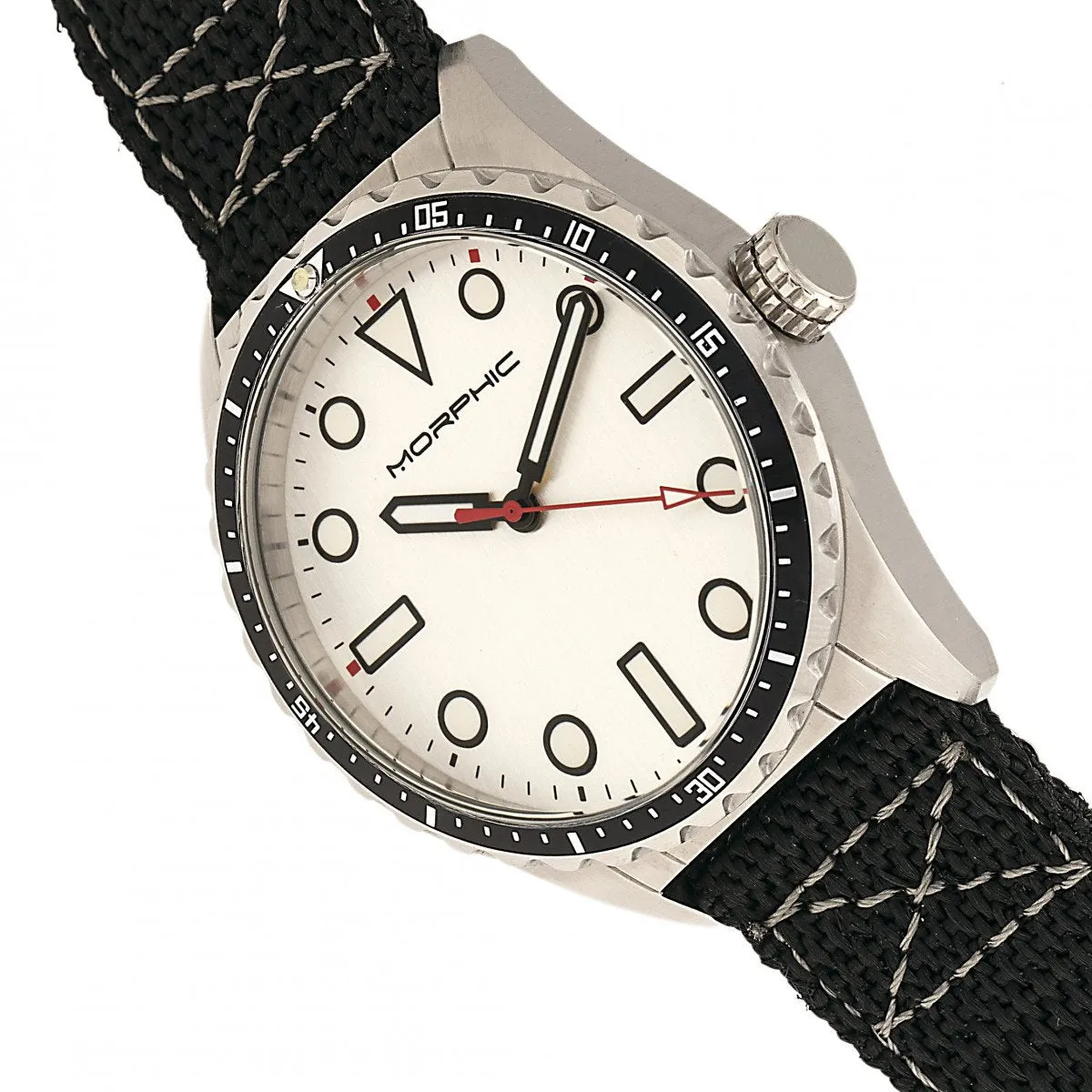 Morphic M69 Series Canvas-Band Watch