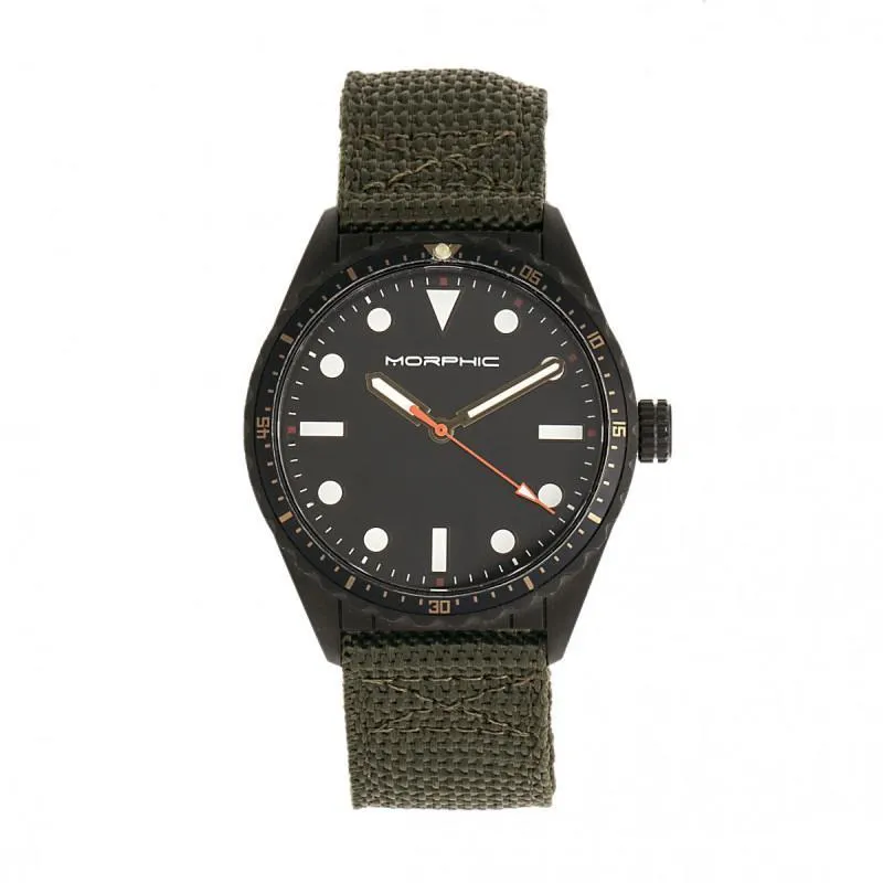 Morphic M69 Series Canvas-Band Watch