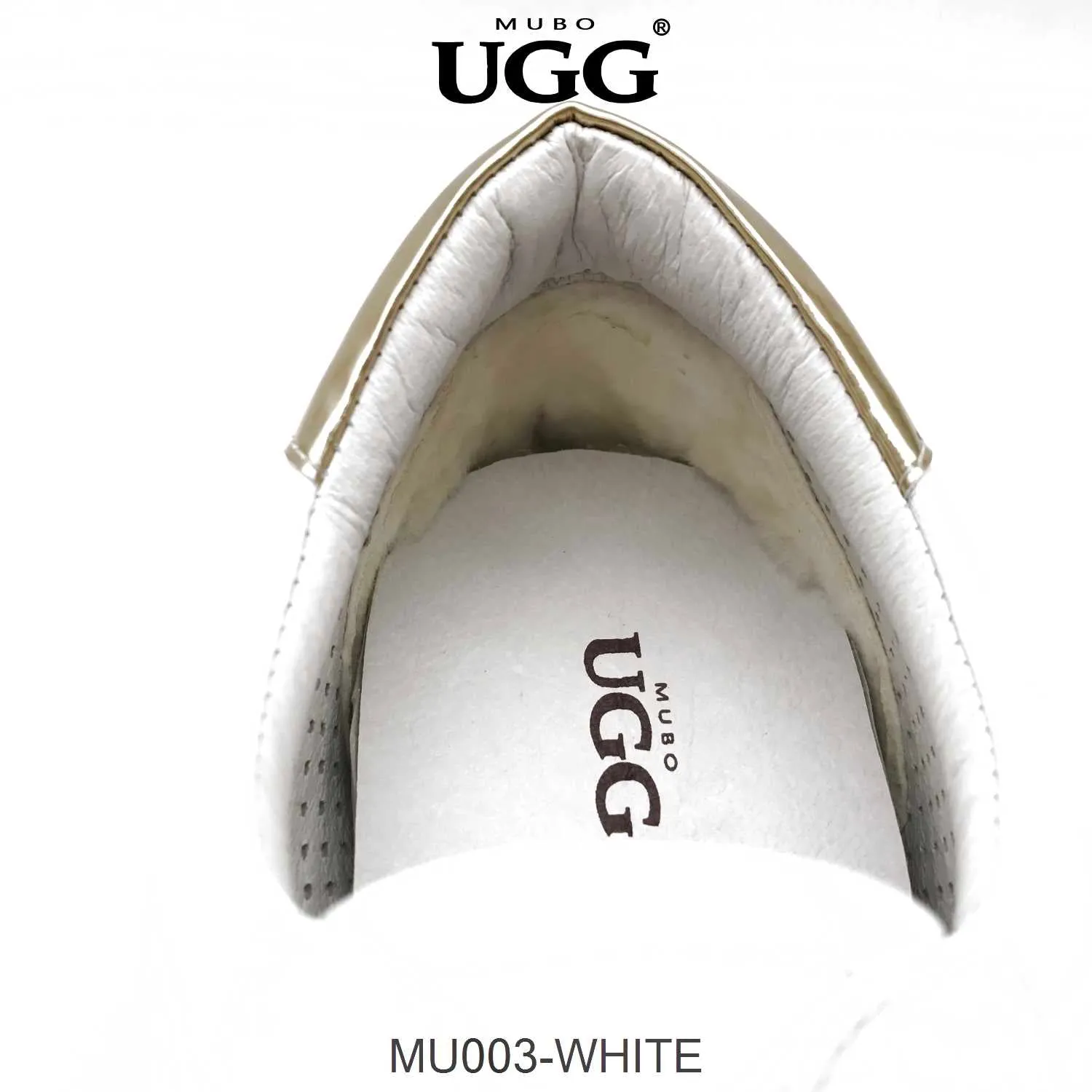 MUBO UGG Women Trendy Leather Sneaker