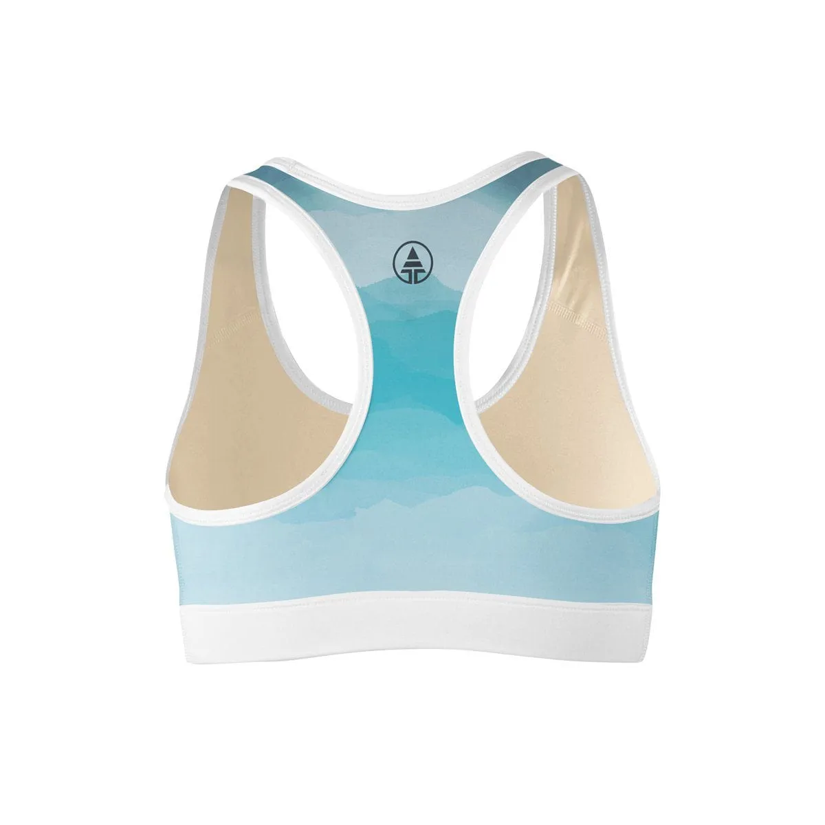 Nautical Storm Sports Bra