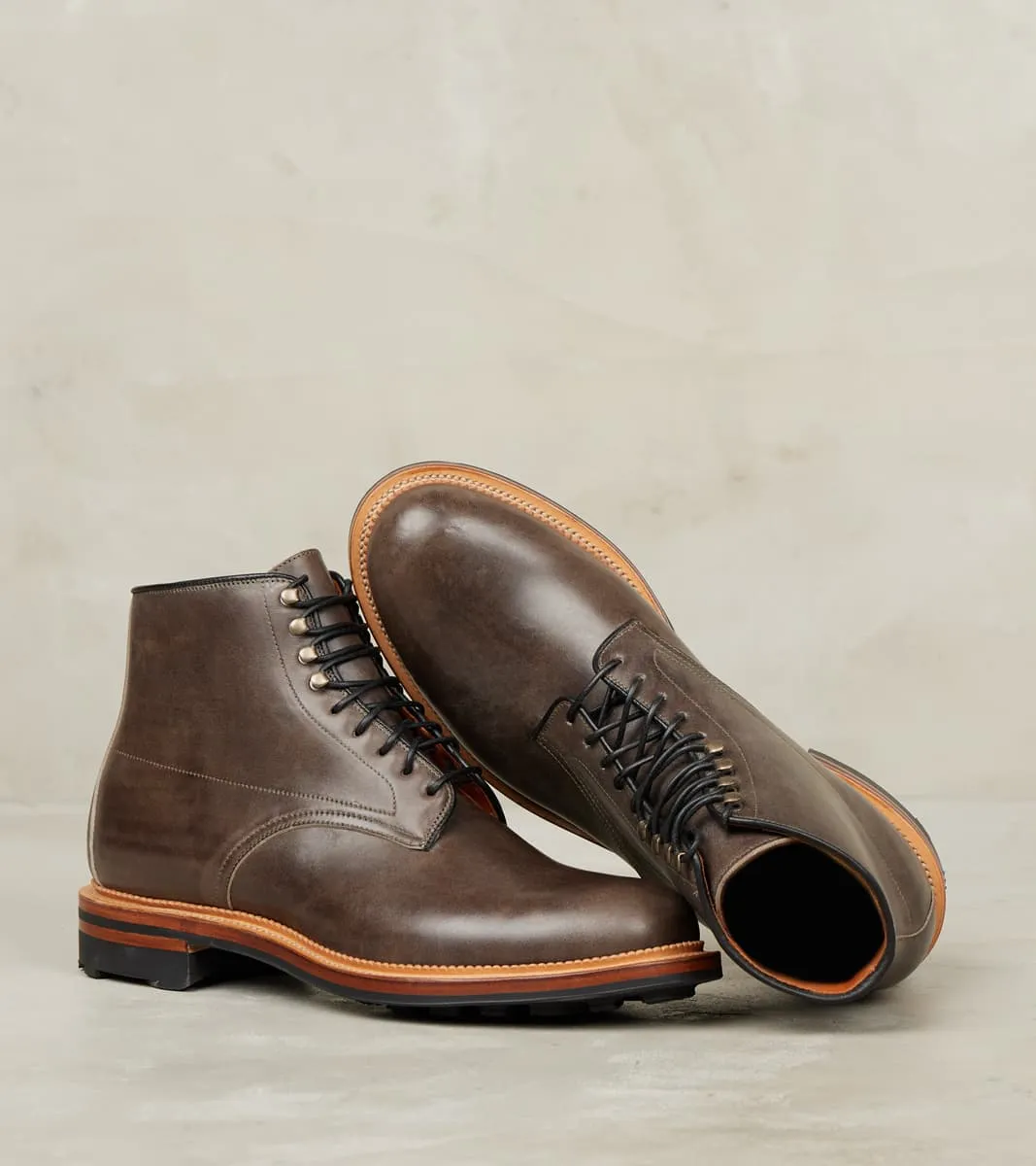 Navvy Boot - 1940 - Ridgeway - Maryam Asphalt Vachetta Horsebutt