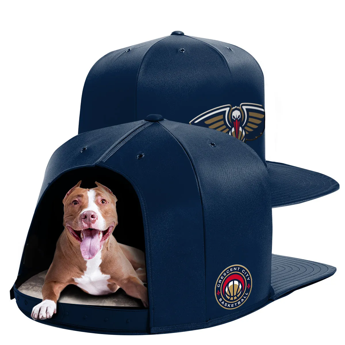 NEW ORLEANS PELICANS NAP CAP PREMIUM DOG BED