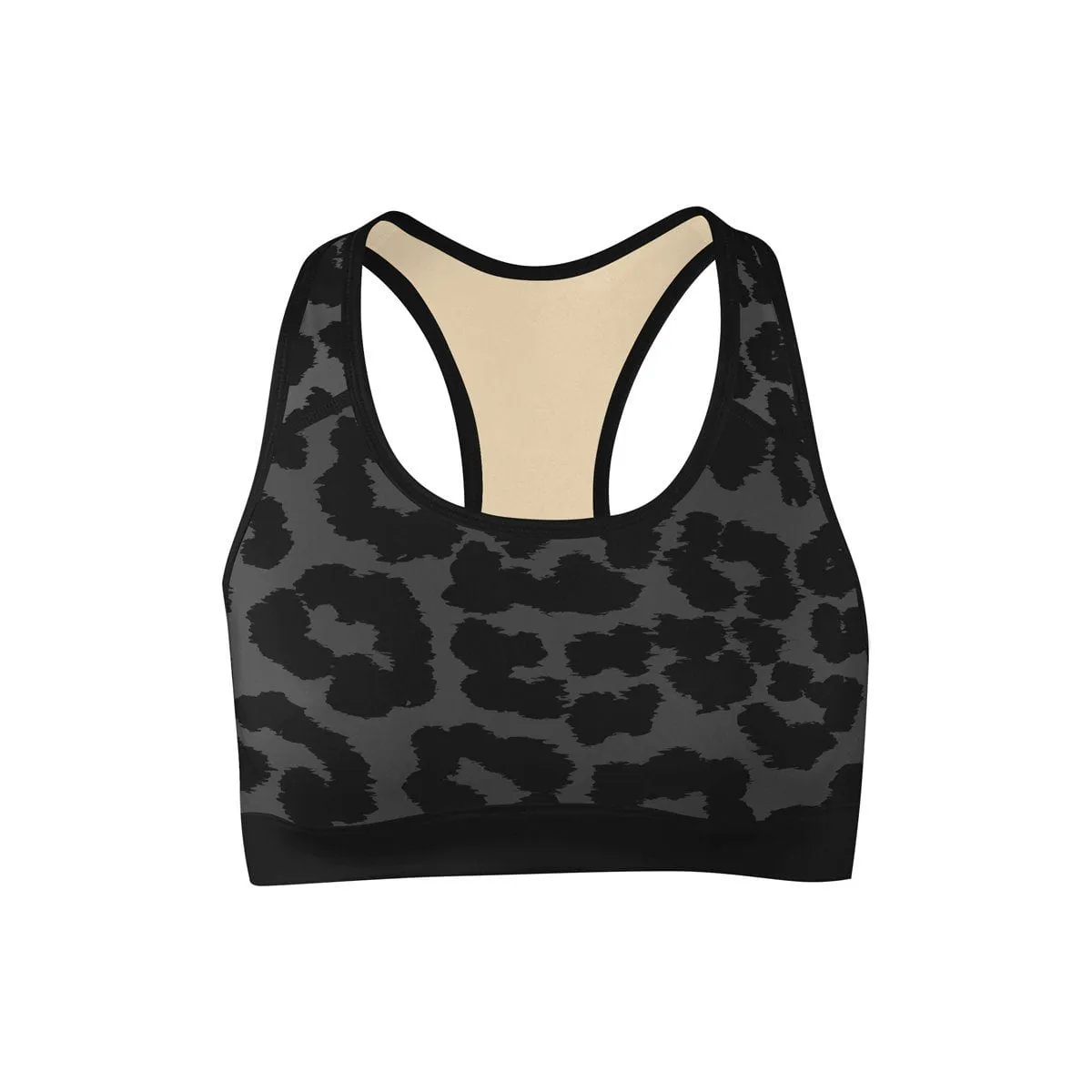 Night Leopard Sports Bra