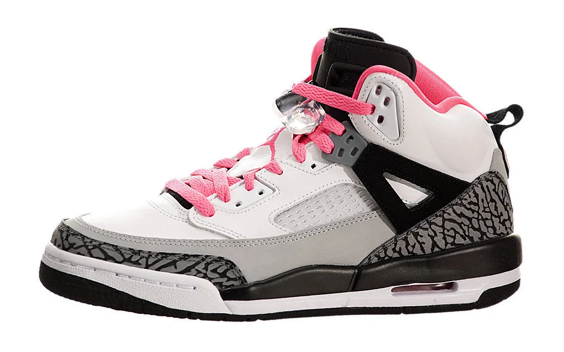 NIKE JORDAN Boys Spizike GG White Hyper Pink Black 535712-109 Sneaker 7 Trainer Kids