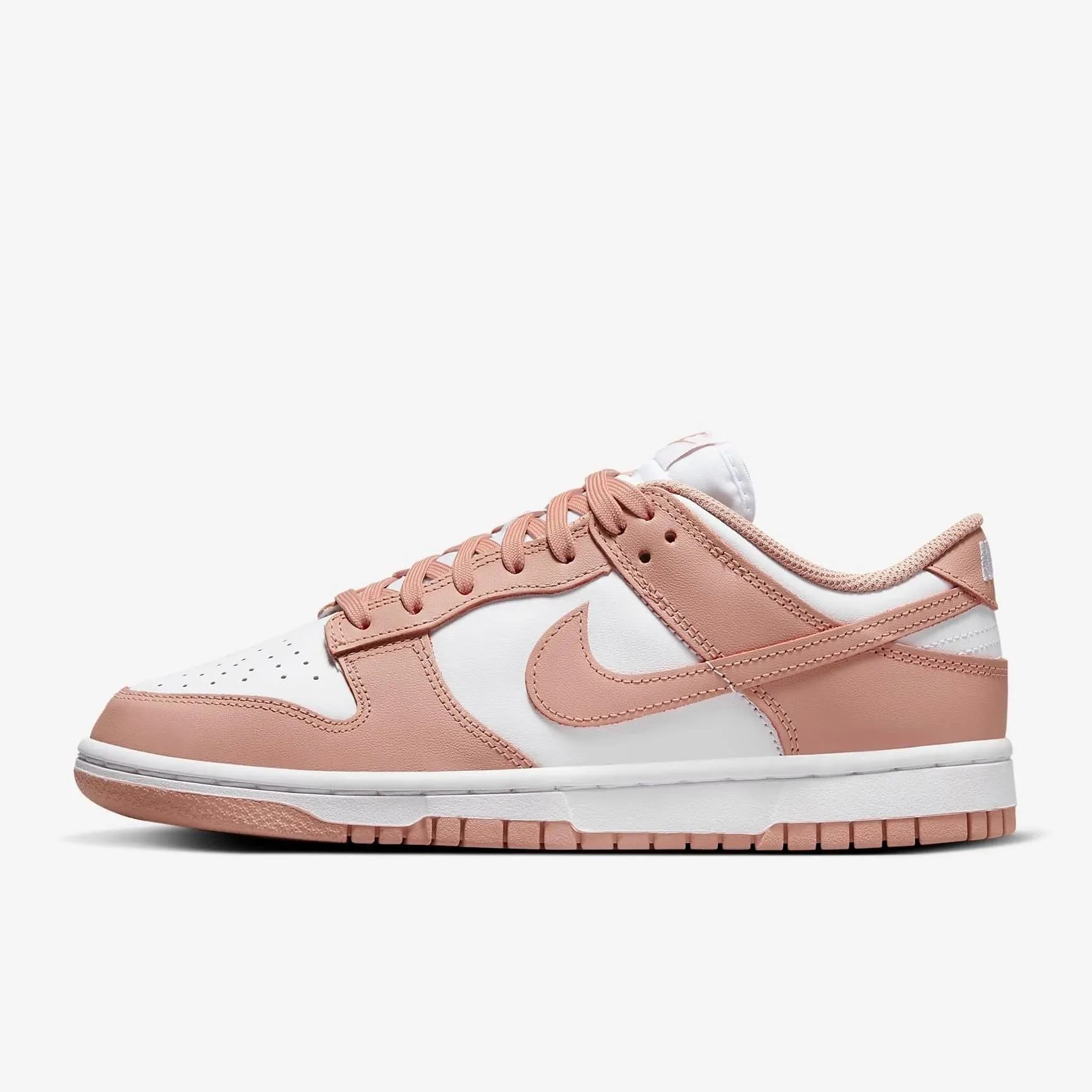 Nike Women's Dunk Low Shoes - White / Rose Whisper