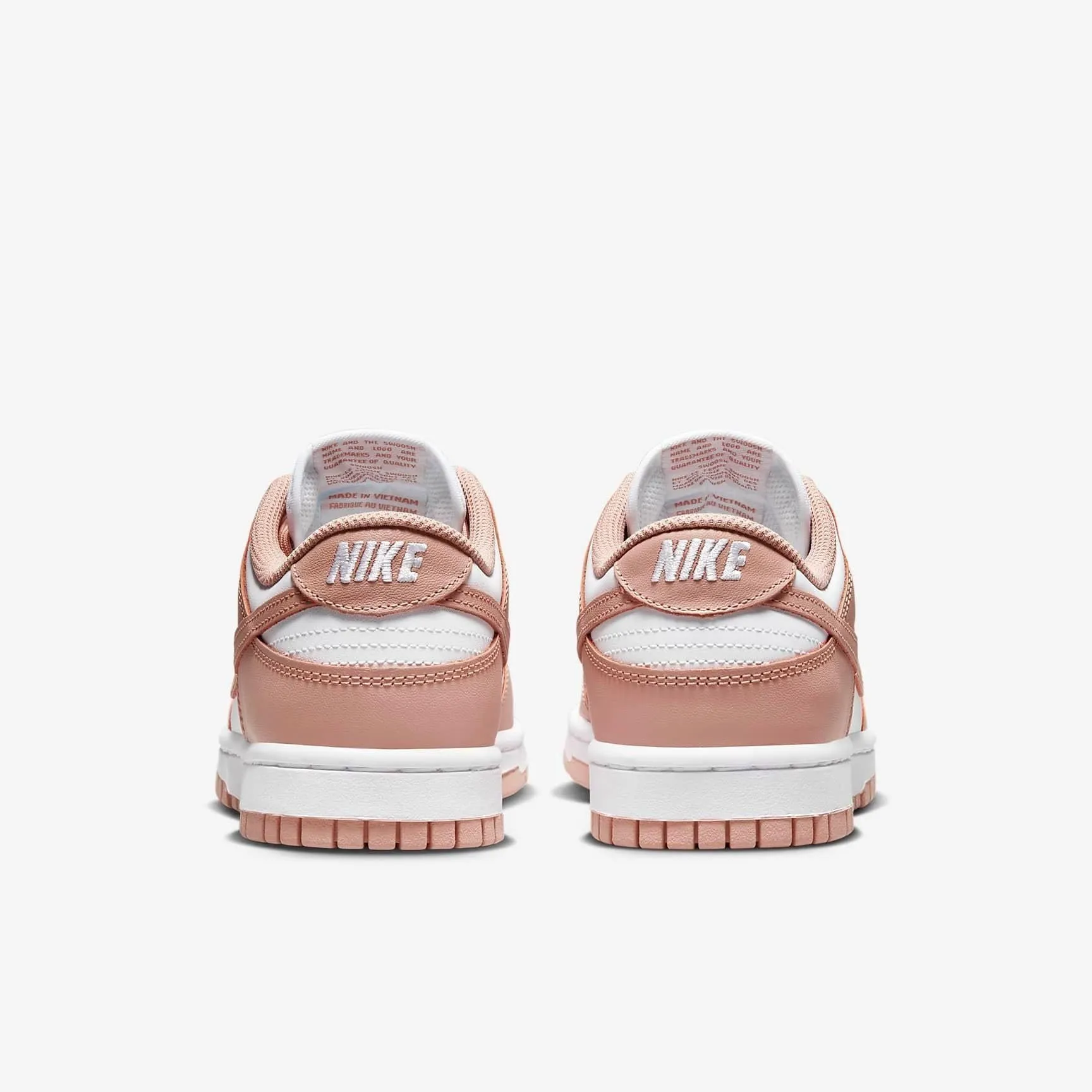 Nike Women's Dunk Low Shoes - White / Rose Whisper