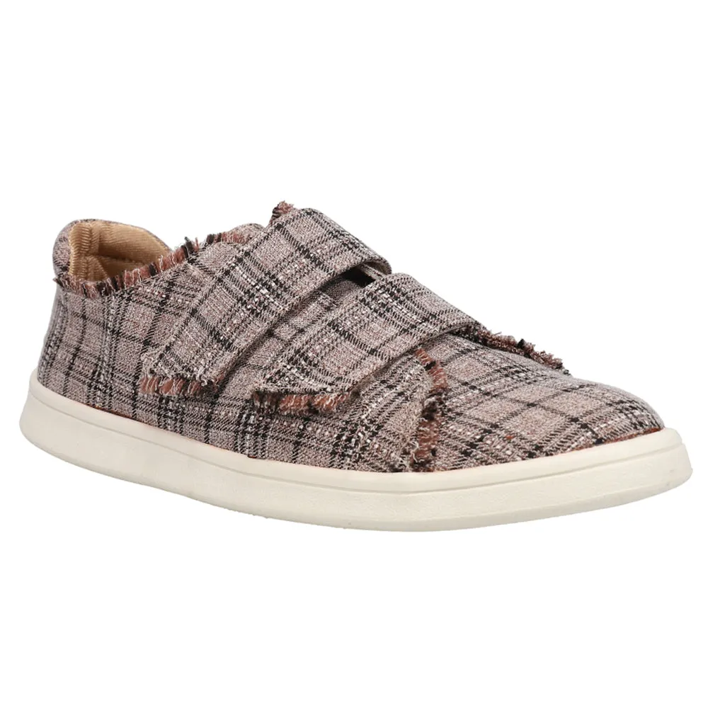 Nonstop Plaid Slip On Sneakers