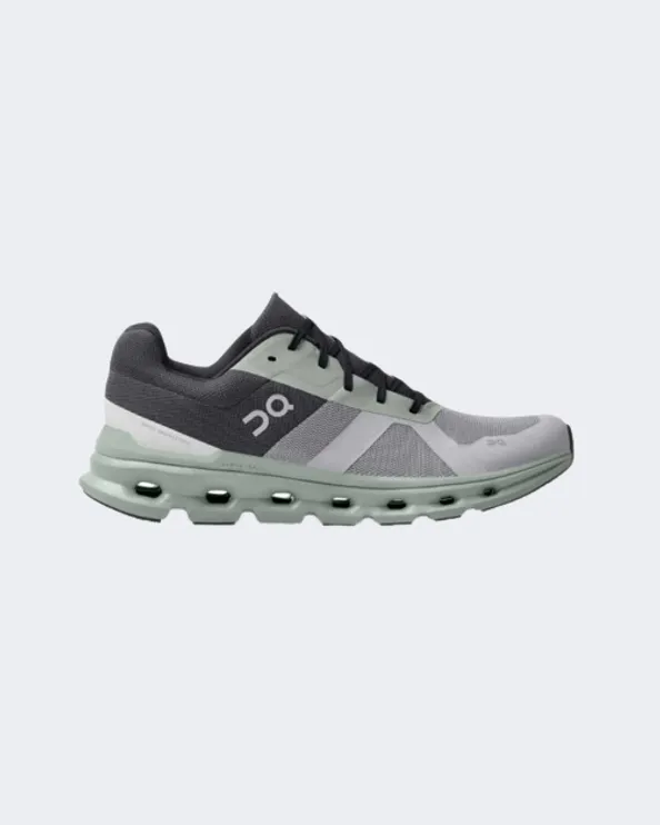 On Cloudrunner Men Running Shoes Alloy Moss