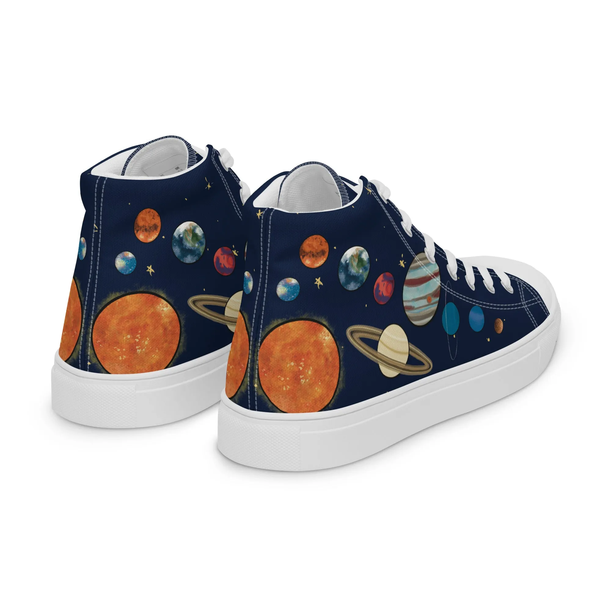 Our Space High Top Canvas Shoes (Masc Sizing)