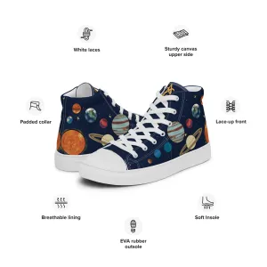 Our Space High Top Canvas Shoes (Masc Sizing)