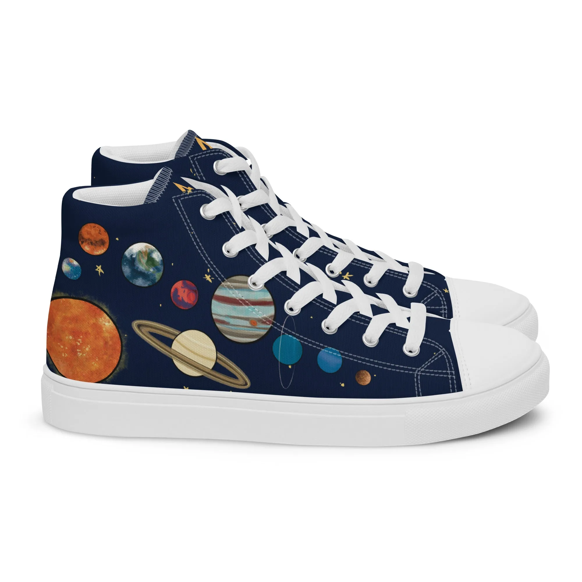 Our Space High Top Canvas Shoes (Masc Sizing)