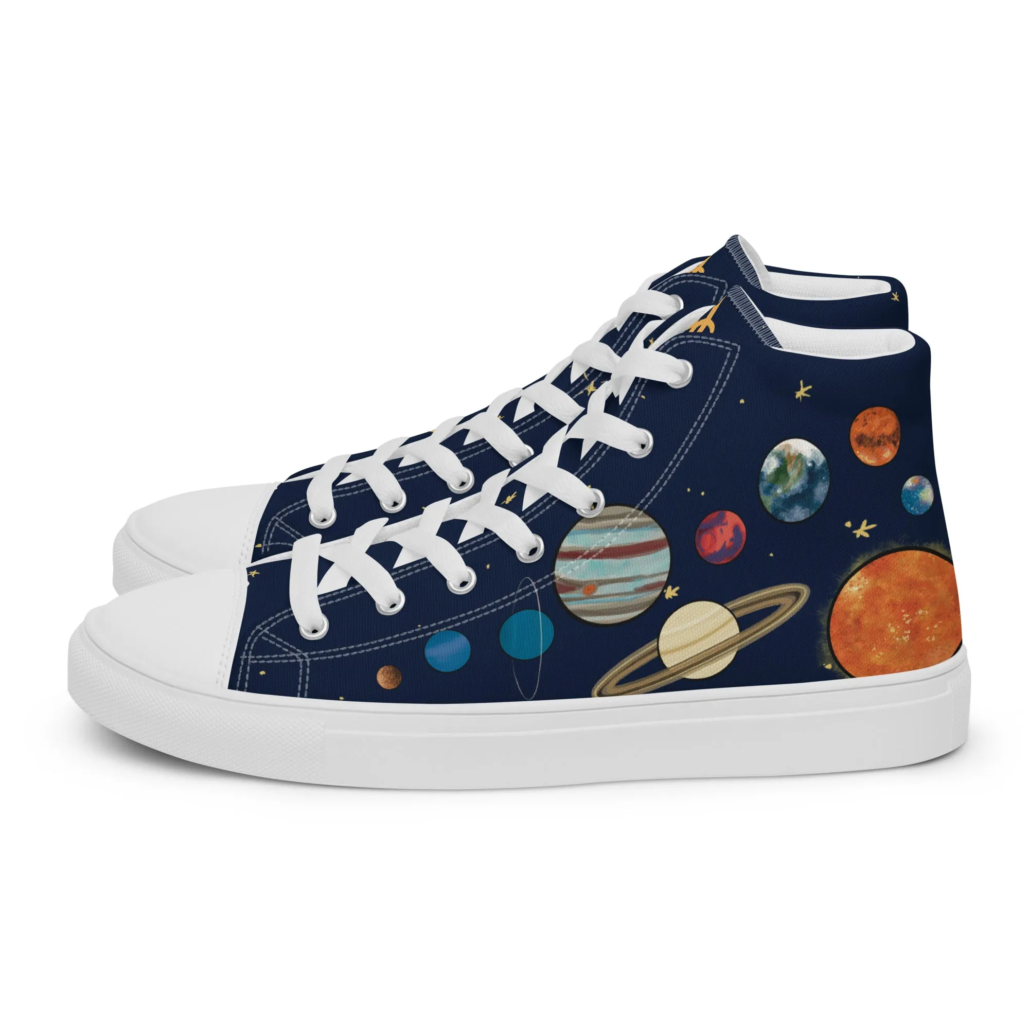 Our Space High Top Canvas Shoes (Masc Sizing)