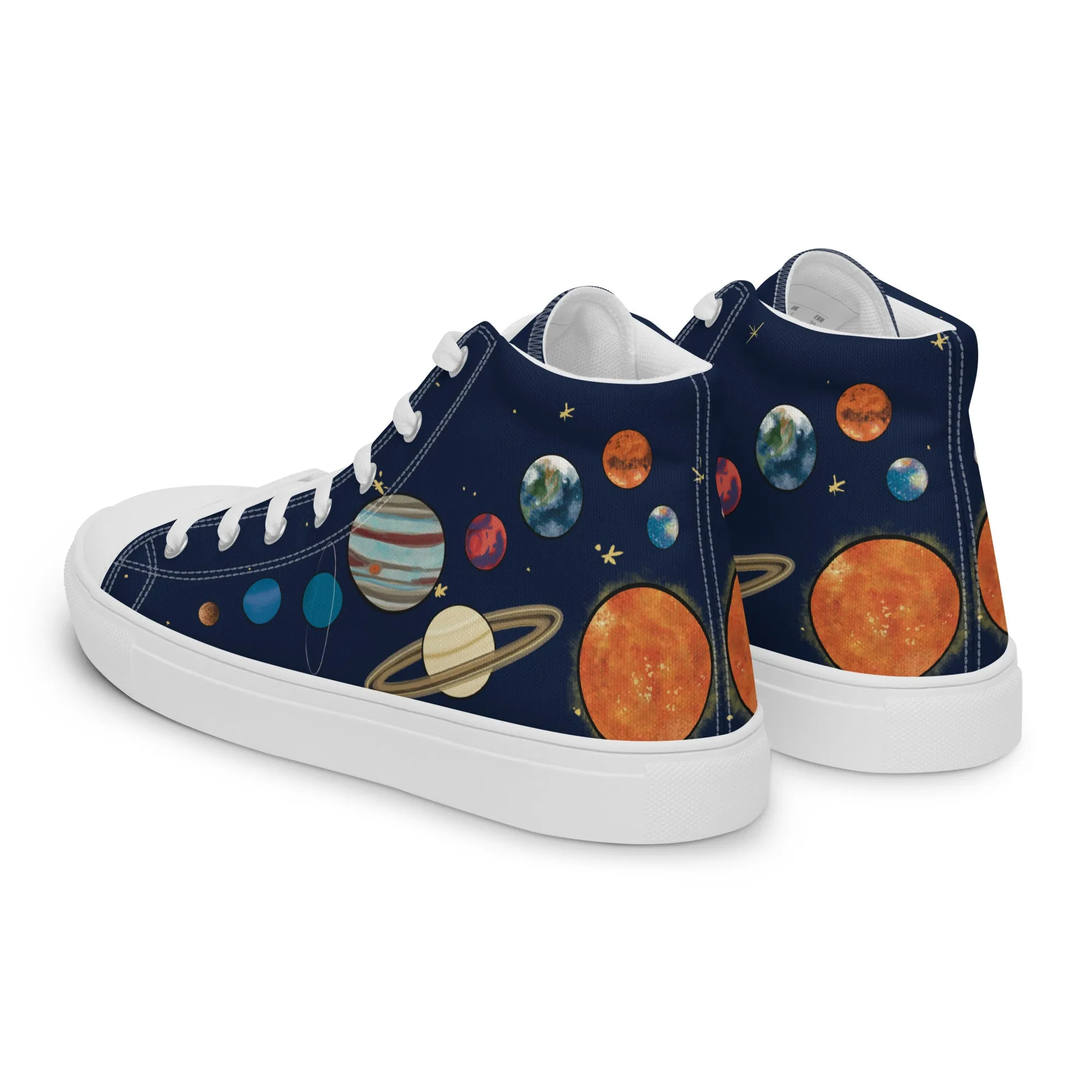 Our Space High Top Canvas Shoes (Masc Sizing)