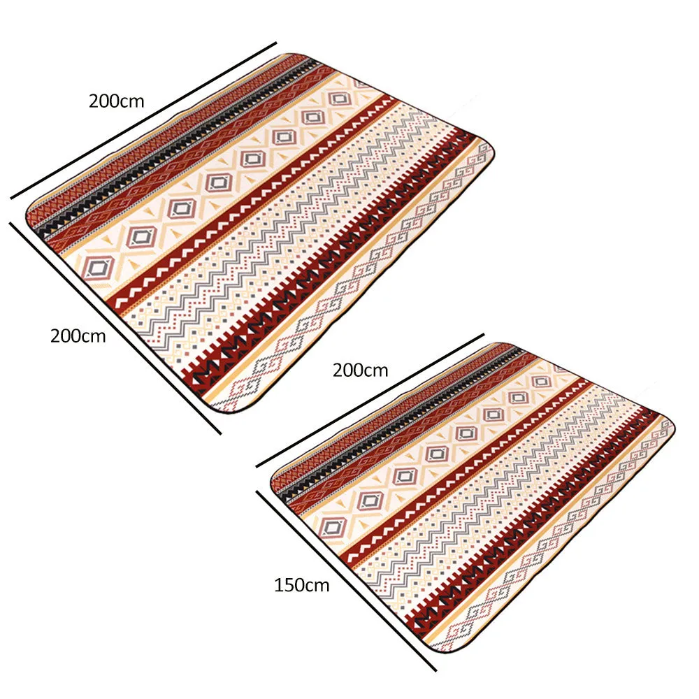 Outdoor Picnic Mat Moistureproof Mat Folding Camping Mat Outdoor Beach Picnic Lightweig Sleeping Mat Pad Camping Picnic Blanket