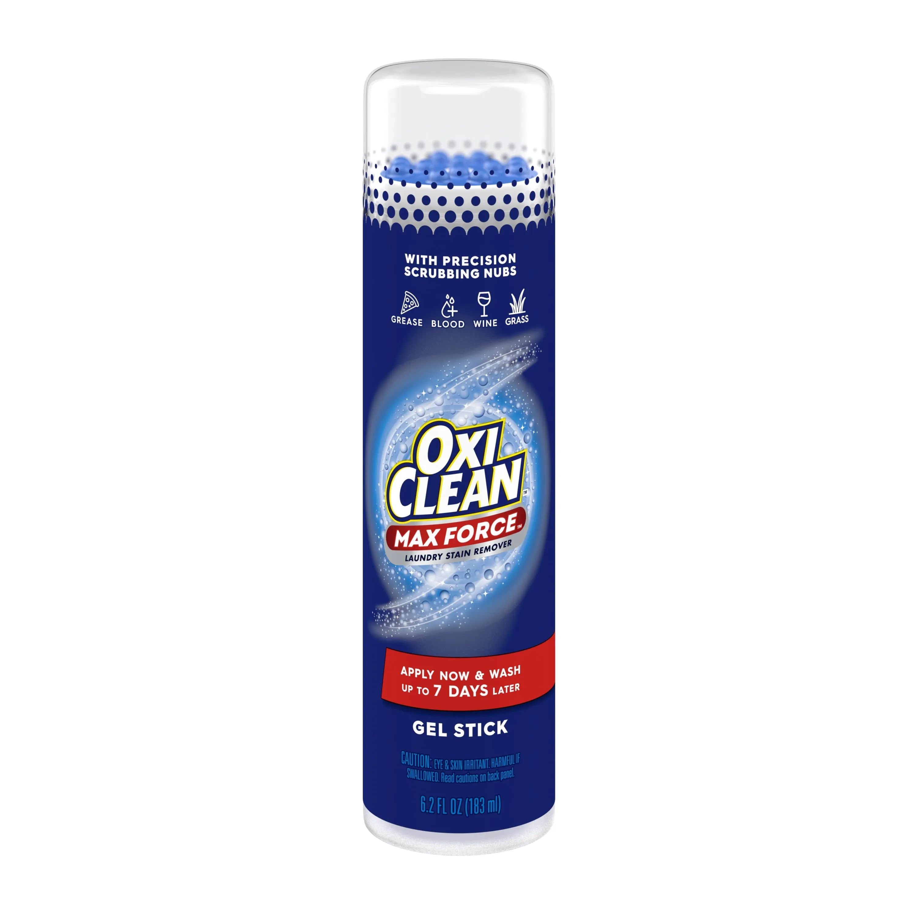 OxiClean Max Force Laundry Stain Remover Gel Stick, 6.2 fl oz