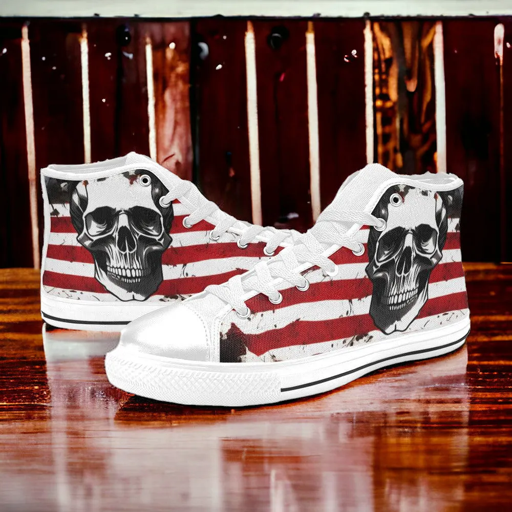 Patriotic Skull Art Men