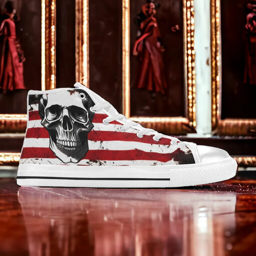 Patriotic Skull Art Men