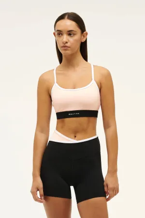 P.E. NATION | Signature Sports Bra - Blush Pink