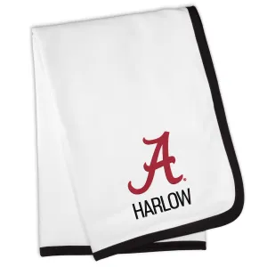 Personalized Alabama Crimson Tide Blanket