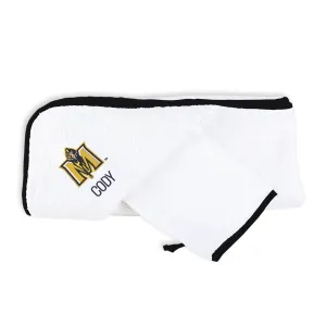 Personalized Murray St. Racers Hooded Towel & Wash Mitt Set