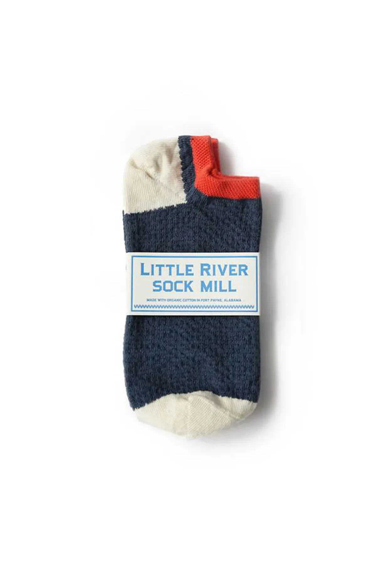 PIN-TUCK FOOTIE SOCK BY LITTLE RIVER SOCK MILL