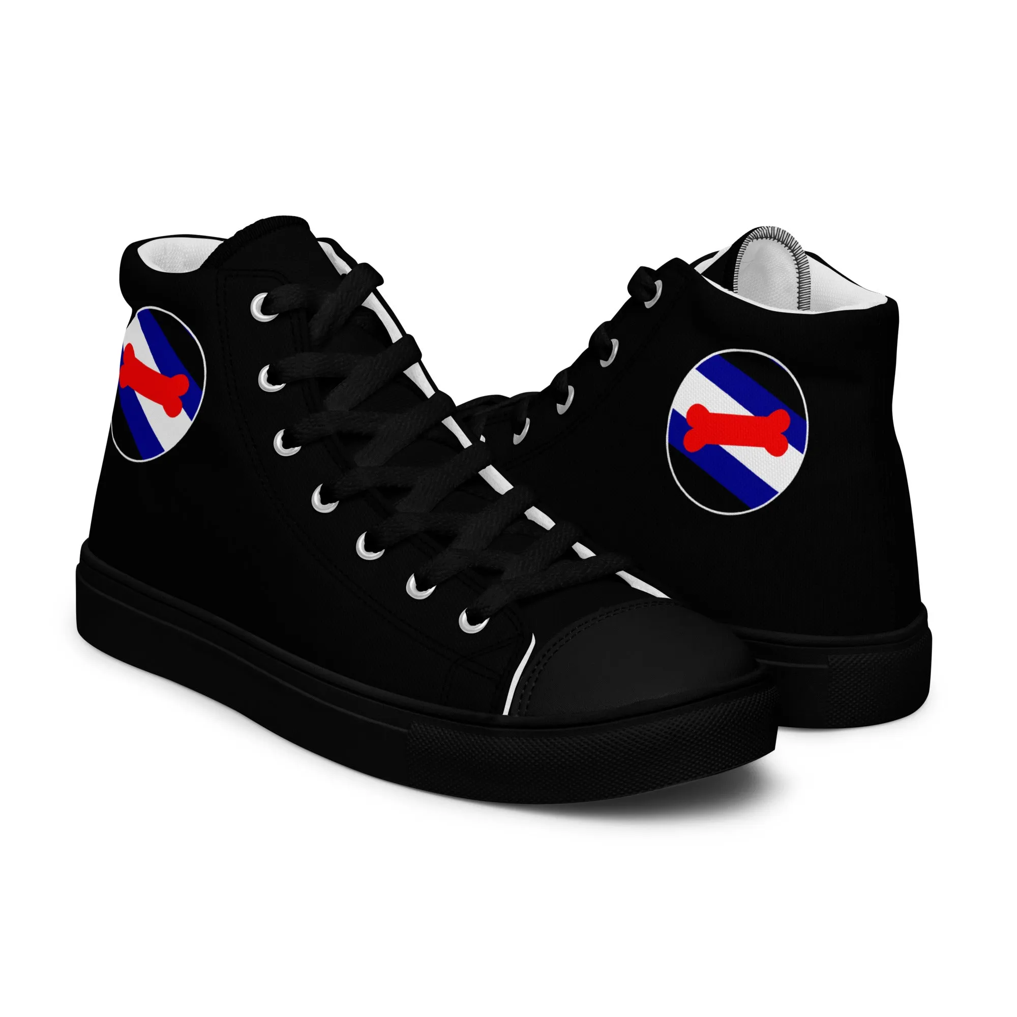 Puppy Play Women’s High Top Canvas Athletic Shoes