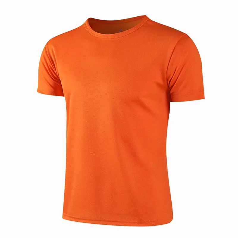 Quick Dry Short Sleeve Sport T Shirt