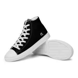 Record Breaking Shoes - Anthill Cinema Men’s high top canvas shoes