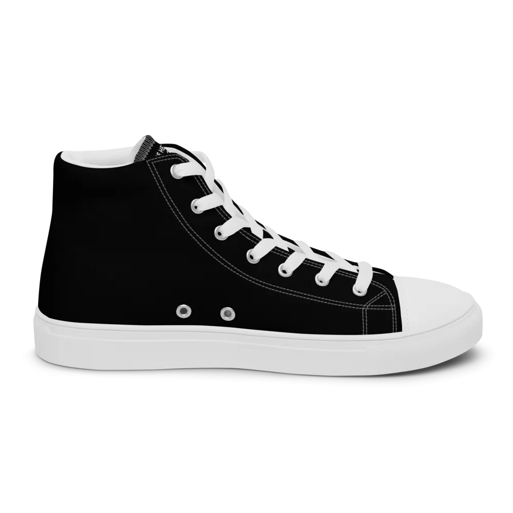 Record Breaking Shoes - Women’s high top canvas shoes