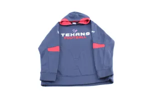 Reebok Embroidered Houston Texans Football Pullover Hoodie