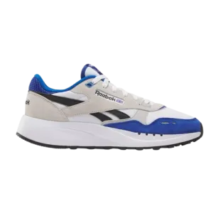 Reebok Men's Classic Leather 2400 Shoes - White / Boundless Blue / Black