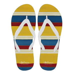 Riviera Stripe Flip Flops