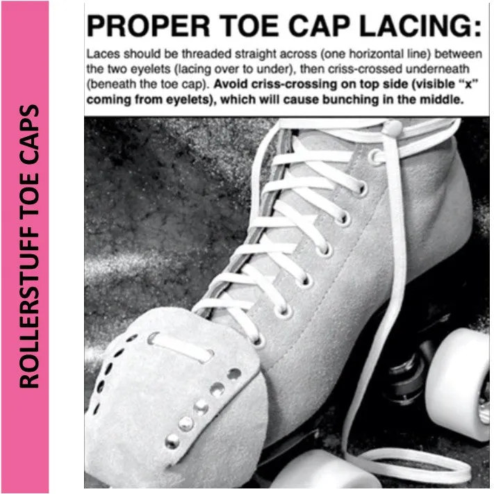 Rollerstuff Fuchsia Toe Caps