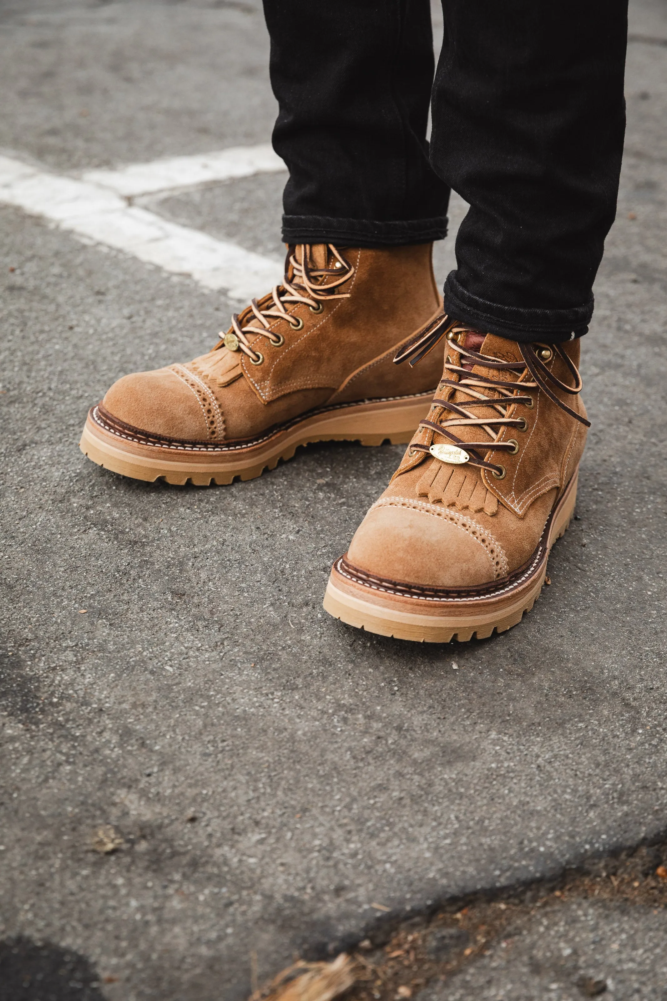 Rolling Dub Trio - Forester II - Dark Beige Suede