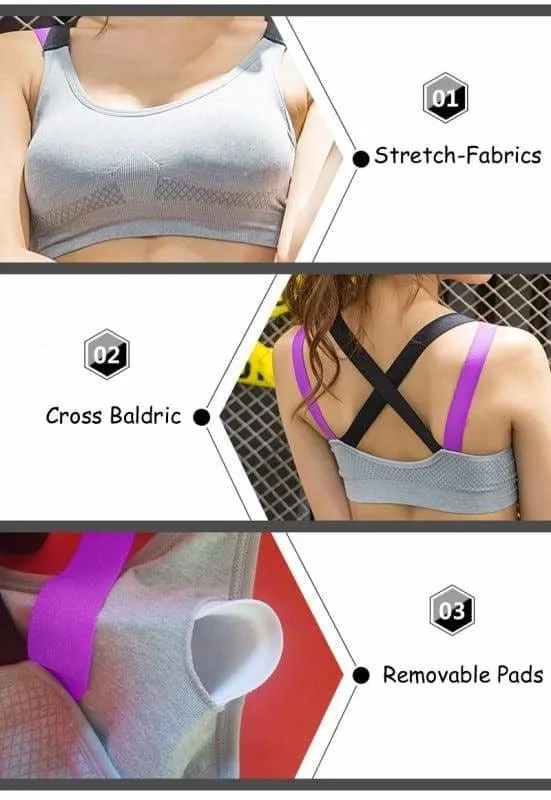 Running Bra Fitness Sports Bra