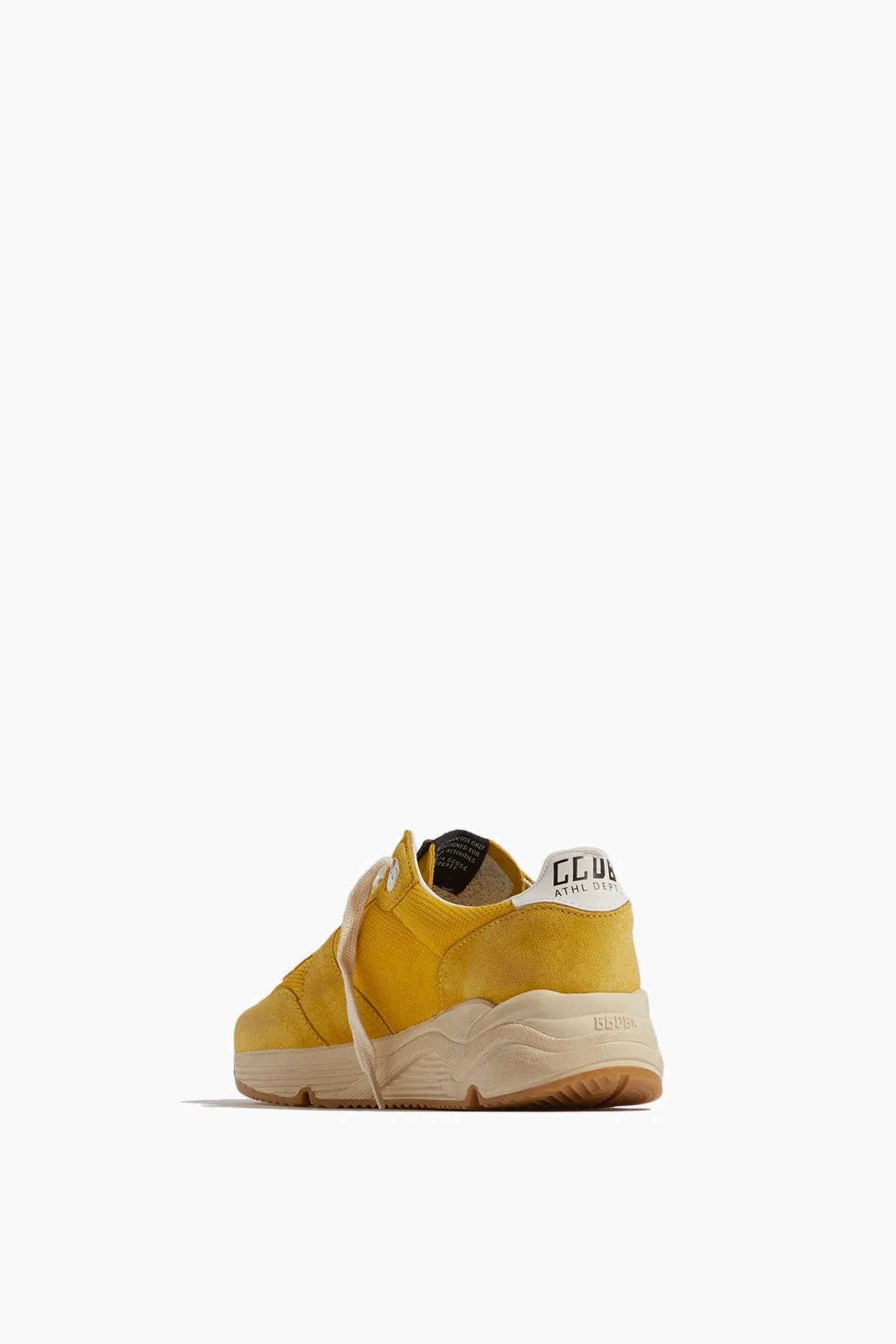 Running Sneaker in Honey/White