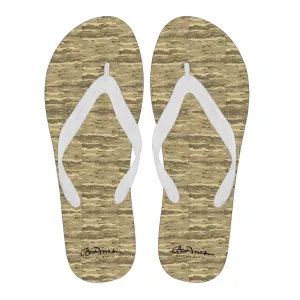 Sand Lava Camouflage Flip Flops