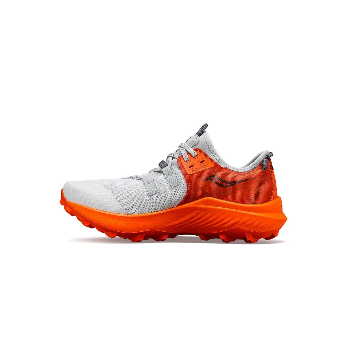 Saucony Endorphin Rift Grey Orange SS24 Sneakers