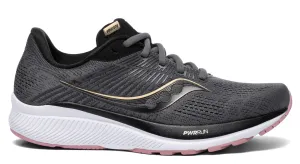 Saucony Womens Guide 14 Shoes - Charcoal/Rose